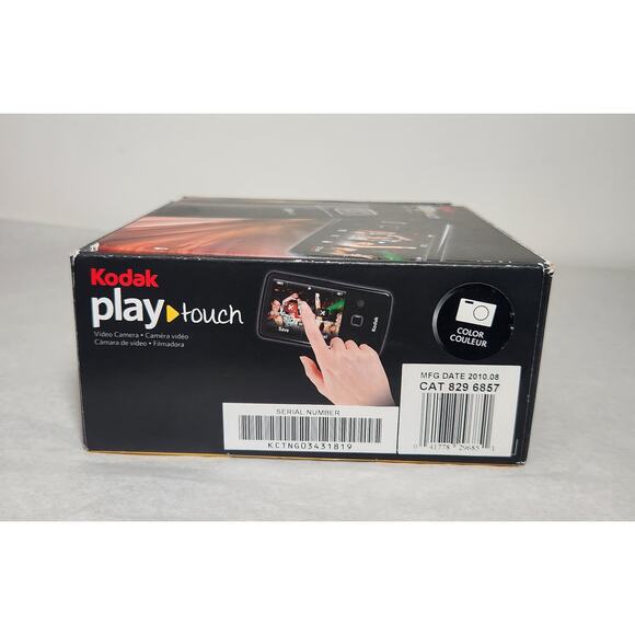 Kodak Play Touch Zi10 HD Video And 5MP Still Camera With Accessories Pre-owned - Picture 9 of 10